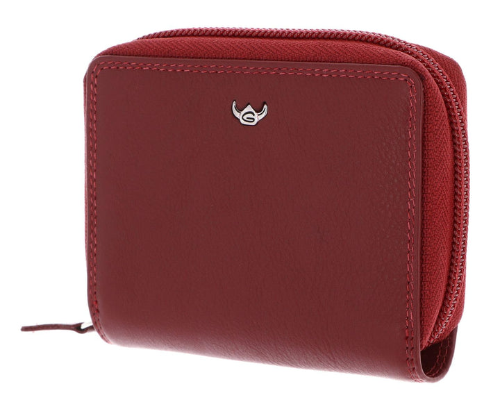 Golden Head Polo - Kreditkartenetui 13cc 10 cm RFID rot