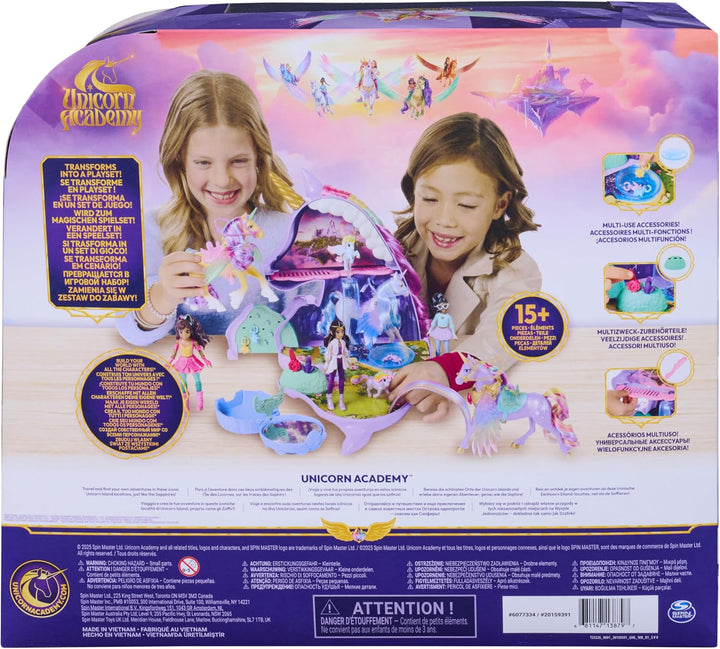 Unicorn Academy Wildstar Einhorn-Stylingkopf-Spielset, ab 4 Jahren