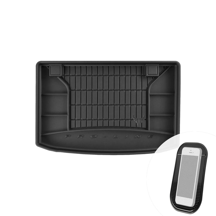 moto-MOLTICO Gummi Kofferraumwanne mit Organizer-Funktion passend für Kia Venga 2009-2019