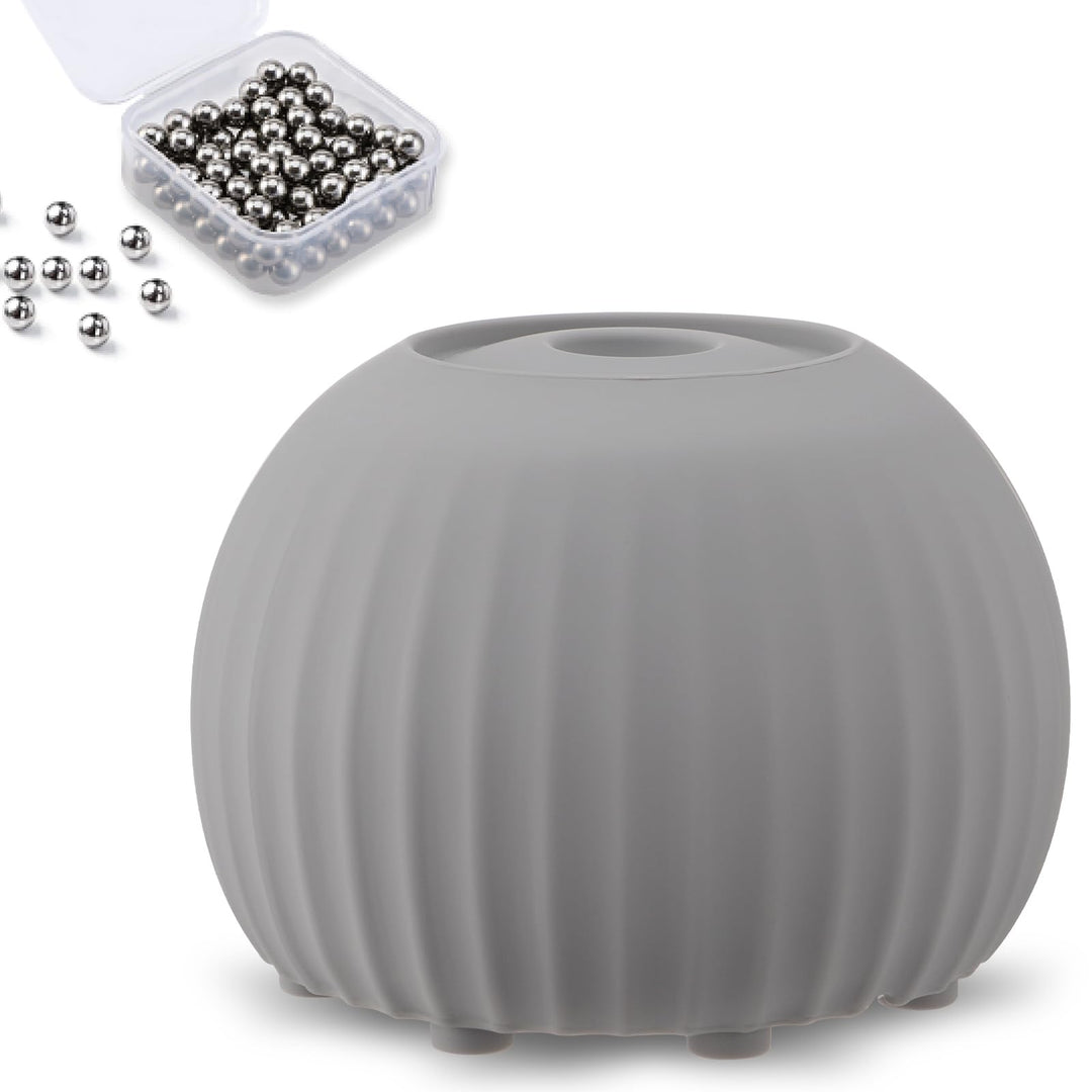 Mini Vortex Mixer 5000 U/min, Paint Shaker mit Touch-Modus Grau | with100 Mischkugeln, geeignet für
