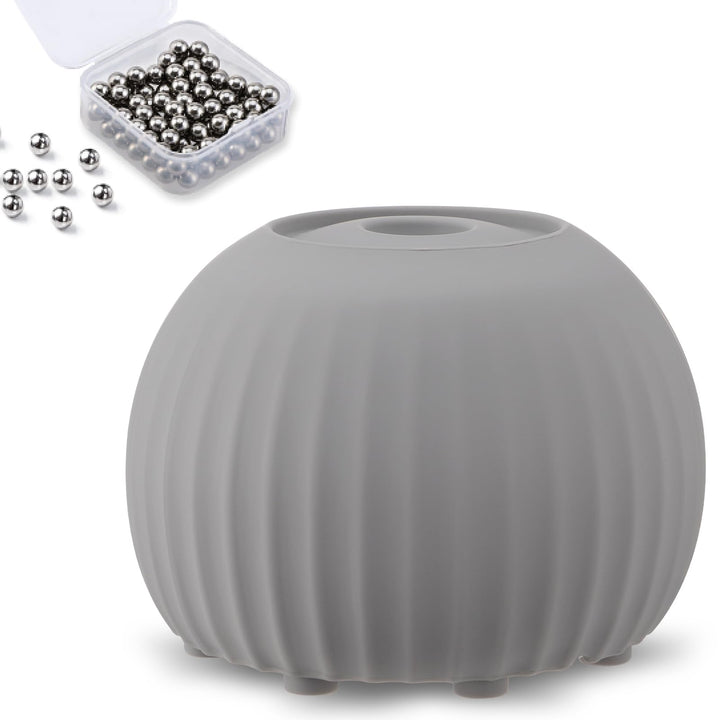 Mini Vortex Mixer 5000 U/min, Paint Shaker mit Touch-Modus Grau | with100 Mischkugeln, geeignet für
