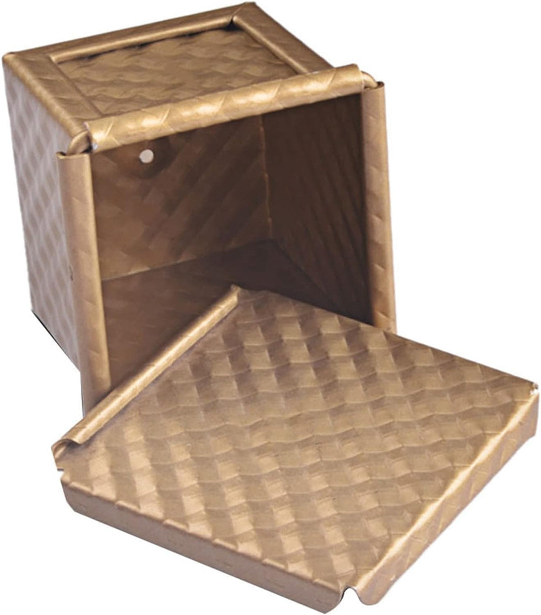 TAIYANYU 6 x Brotbackform mit Deckel, Toastform, Brot, Pullman, Laib mit Deckel, antihaftbeschichtet
