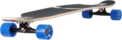 FunTomia Longboard mit 3 Flex Stufen Drop Through Cruiser Komplettboard Mach1 Speed Kugellager T-Too