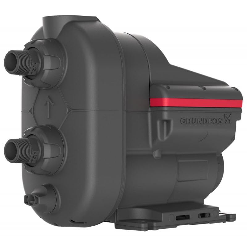 Grundfos SCALA2 Druckluftpumpe – Wasserpumpe, 0,55 kW, selbstansaugend bis zu 4 m³/h, einphasig, 220