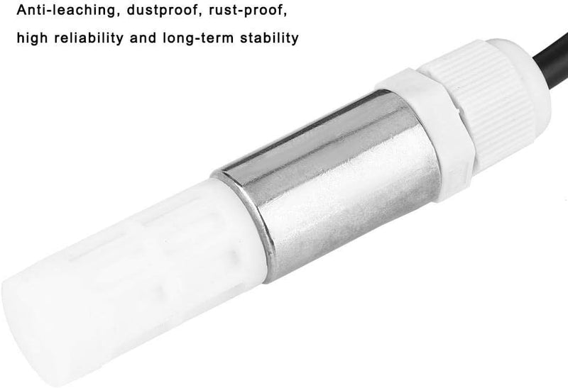 Staubdichter FS400-SHT3X Digitale Boden-Temperatur-Feuchtesensor-Sonde aus Edelstahl und Kunststoffg