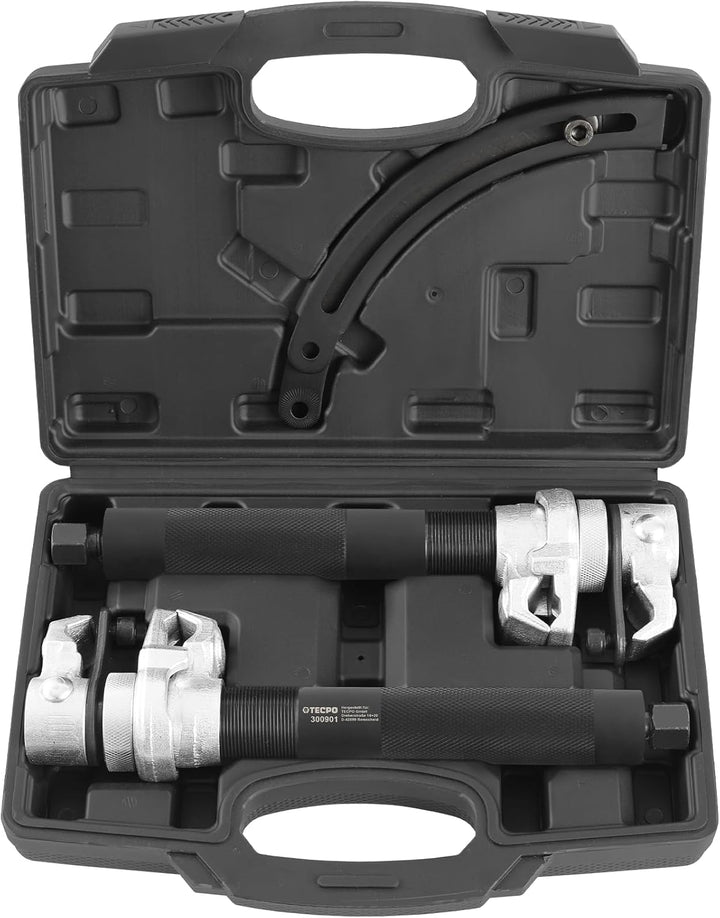 TECPO Federspanner Werkzeug Satz Universal Tuning Federbein Tieferlegung Spannen