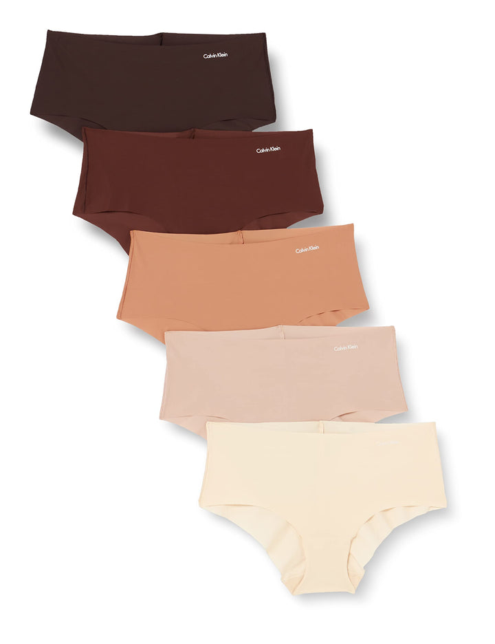 Calvin Klein Damen Bikini 5Pk Bikini Hose, Mehrfarbig (Naturals)