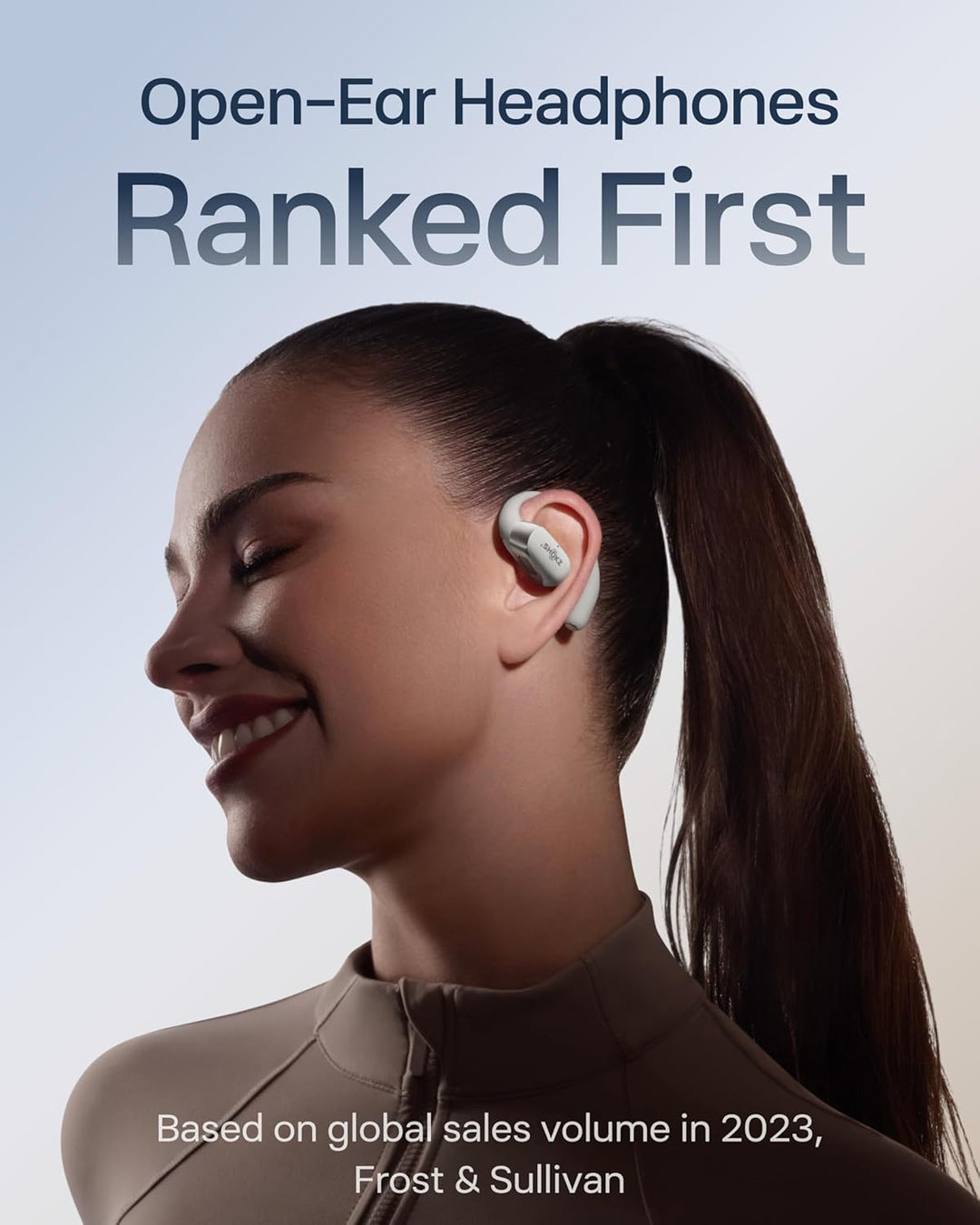 SHOKZ OpenFit 2+ Neu Open-Ear-Kopfhörer, Dolby Audio Ohrbügel-Ohrhörer, 48 Std. Spielzeit, IP55 wass