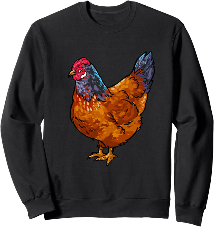 Vorwerk Hühner Hühnerart Bauer Landwirt Huhn Hahn Sweatshirt