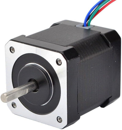 STEPPERONLINE 5 Stücke Nema 17 Schrittmotor/Stepper Motor Bipolar 59Ncm 2A 4 Drähte w/ 1m Kabel & Ve