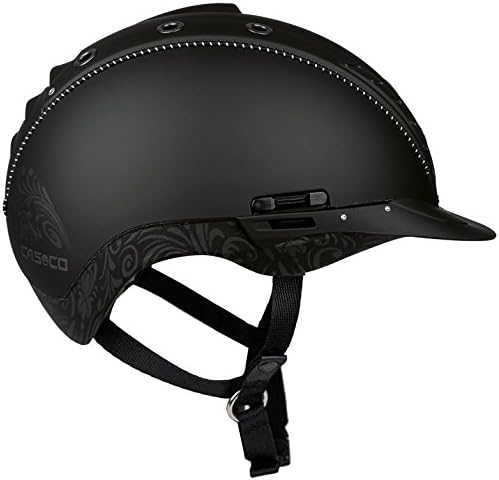 Casco Reithelm Mistrall-2 + Hufkratzer Reiterladen24 schwarz floral L-XL (60-63cm), schwarz floral L