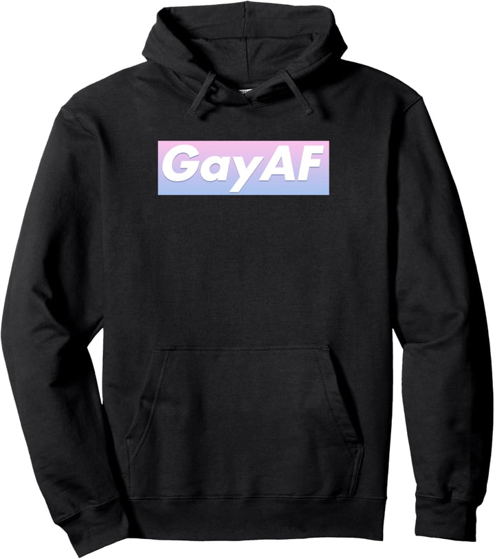 GAY AF - Trans Stolz - Transgender-Stolz Pullover Hoodie