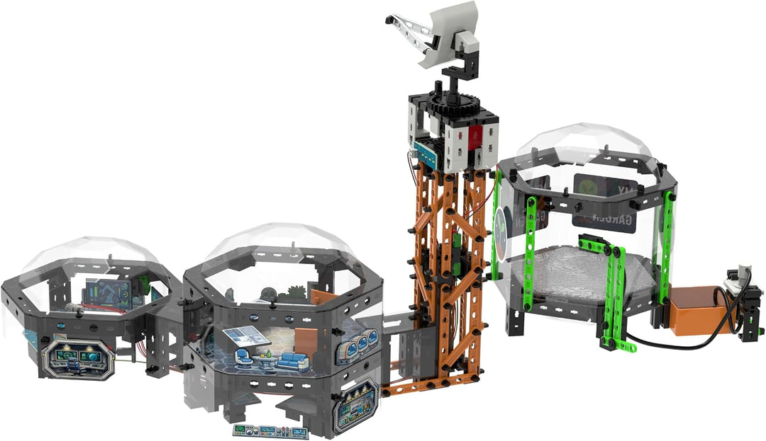 fischertechnik Space World – Weltraum Spielzeug ab 8 Jahren, 3 Space-Module