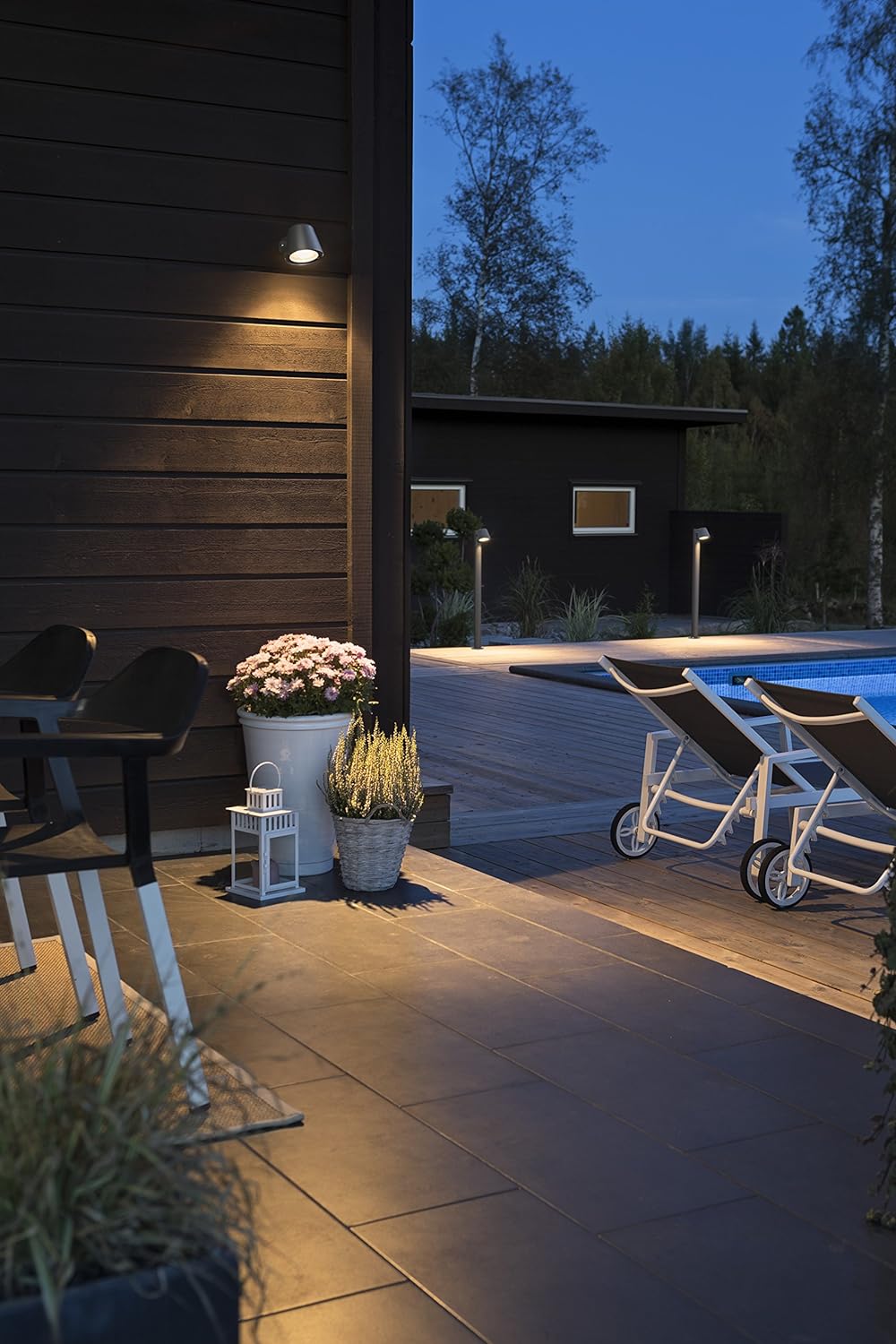 7523-370 Wandleuchte sw. GU10 35W KONSTSMIDE 7523-370