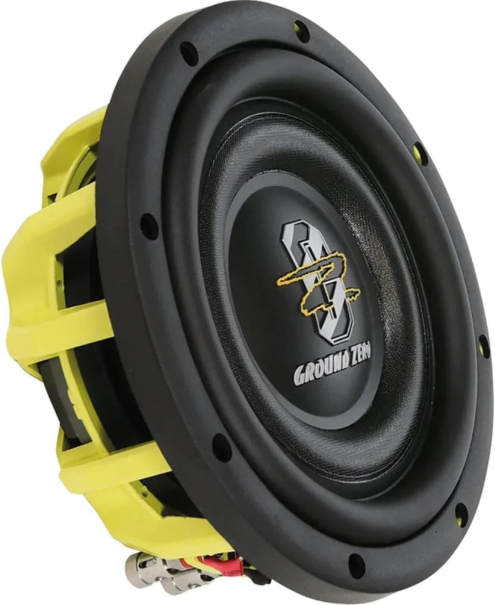 Ground Zero GZHW 8SPL-D2 Flat - 20 cm Passiv Subwoofer mit 800 Watt (RMS: 400 Watt)