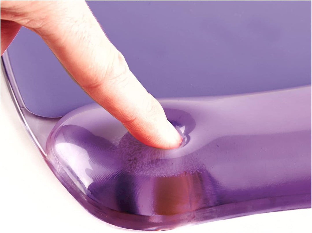 Fellowes Crystals Gel Handgelenkauflage mit Mauspad violett, violett