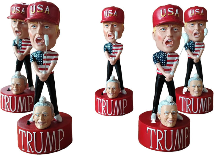 Donald Trump 2024 Collectibles Trump Merchandise für patriotische Amerikaner - Sprechender Wackelkop