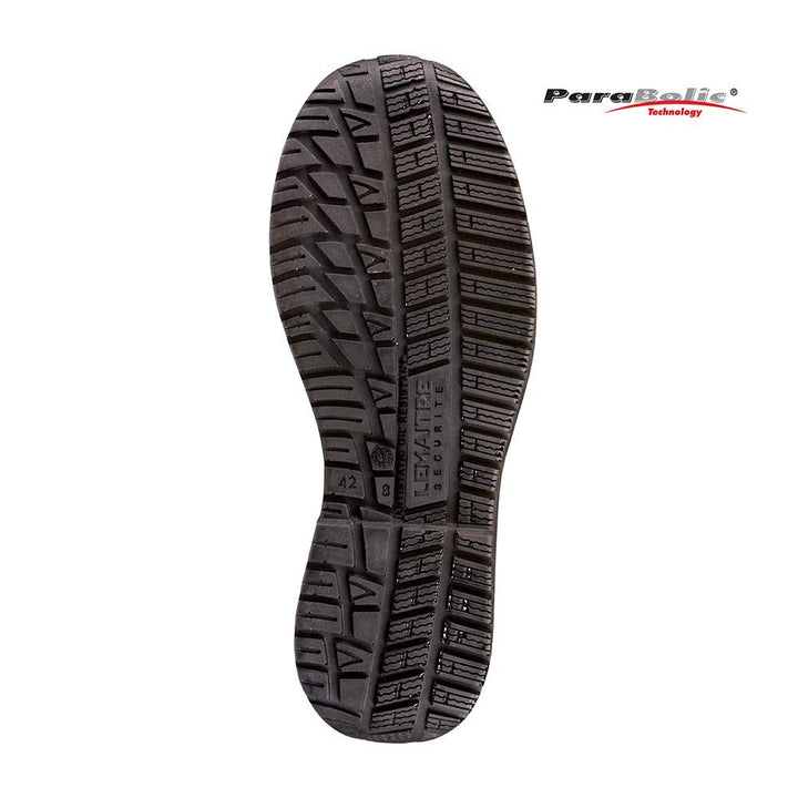 Lemaitre RYNOS30NR38 ROYAN NOIR S3 Sicherheitsschuhe, Schwarz, Grösse 38 38 EU, 38 EU