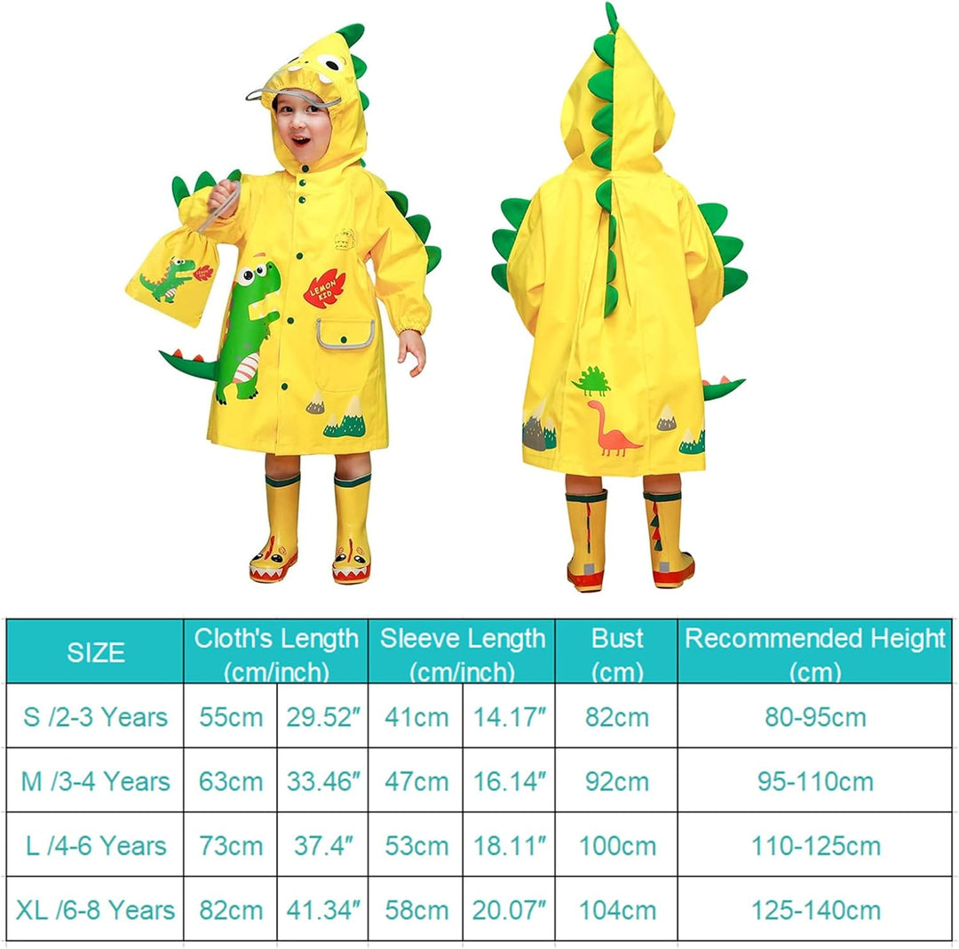 Kinder Regenponcho Kleinkind Regenmäntel Jungen Mädchen wasserdichte Regenjacken Unisex Regenponcho
