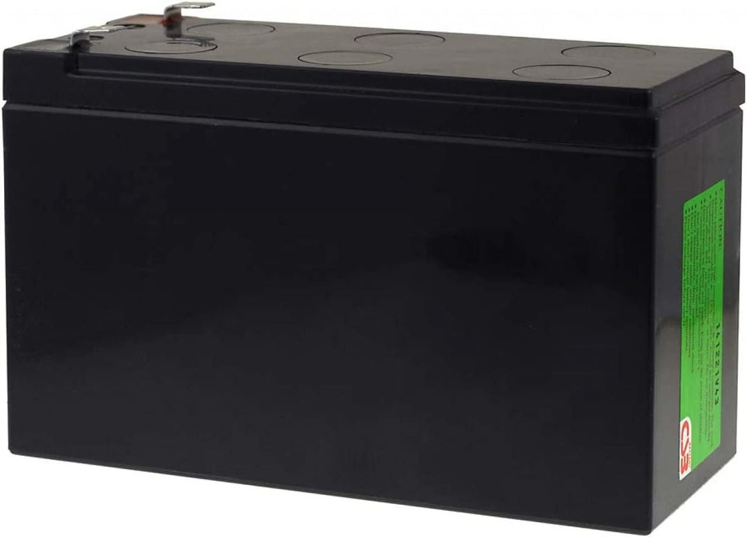CSB Blei-Akku HR1234WF2, geeignet für APC Back-UPS BE550G, 12 V, 9 Ah
