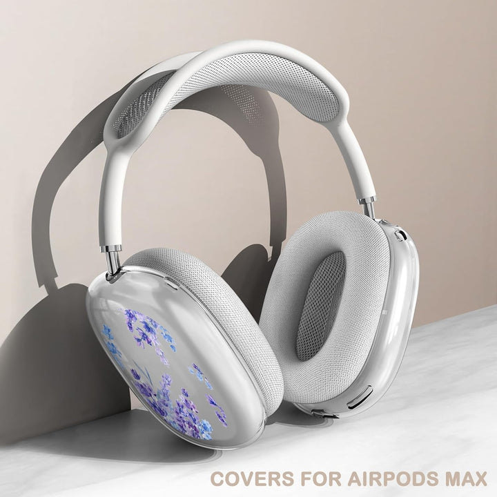 Blumen Schutzhülle kompatibel mit Apple AirPods Max (2024/2020), Kopfhörerabdeckung Zubehör+Universa