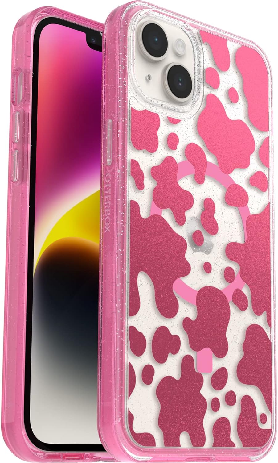 OtterBox Symmetry Series Schutzhülle für iPhone 14 Plus, Disco Cowgirl, ultradünn, rastet auf MagSaf