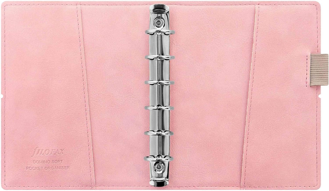 Filofax Domino Weich Terminplaner - Taschenformat - 2020 - Blasses Rosa hellrosa, hellrosa