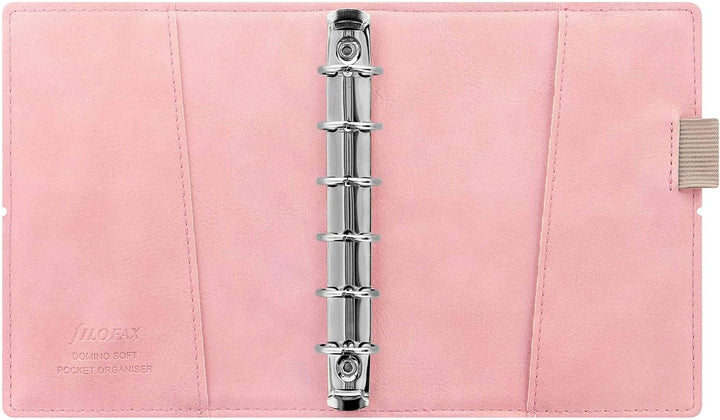 Filofax Domino Weich Terminplaner - Taschenformat - 2020 - Blasses Rosa hellrosa, hellrosa
