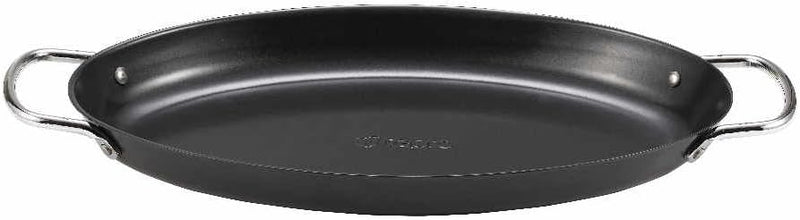 tepro Grillzubehör Grillpfanne oval mit Antihaftbeschichtung, induktionsgeeignet, oval