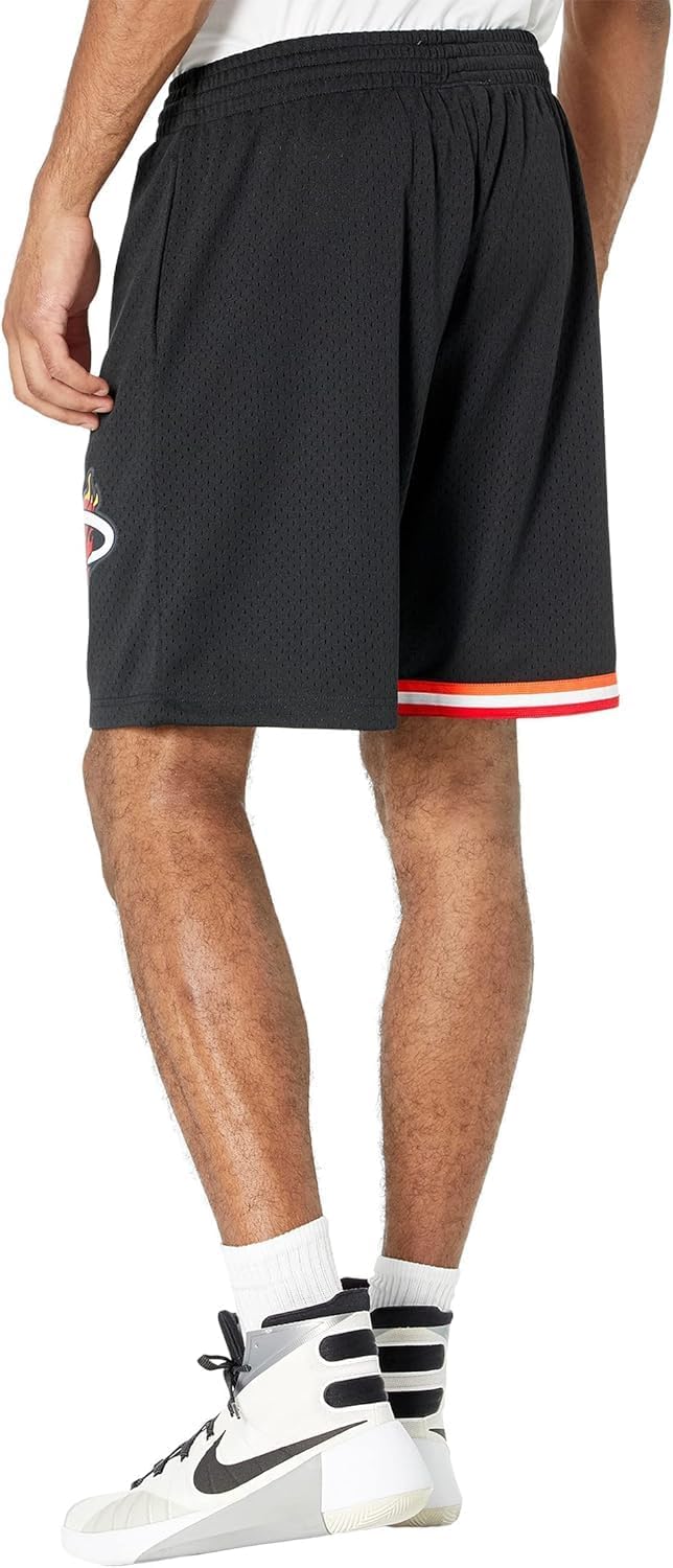 Mitchell & Ness Herren Swingman Shorts S Schwarz, S Schwarz