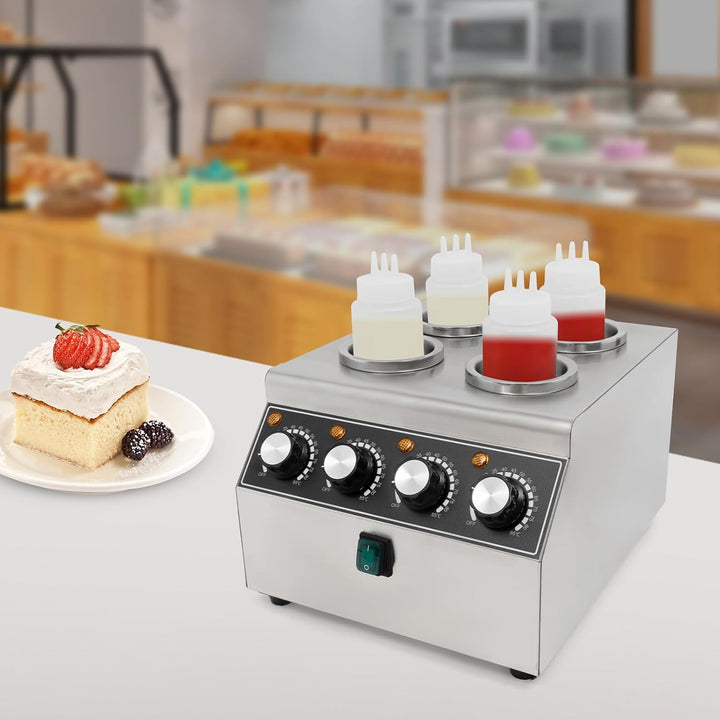 Sossenwärmer,Sossenwärmemaschine aus Edelstahl,Sossenwärmemaschine mit Druckflasche,Temperatur Einst
