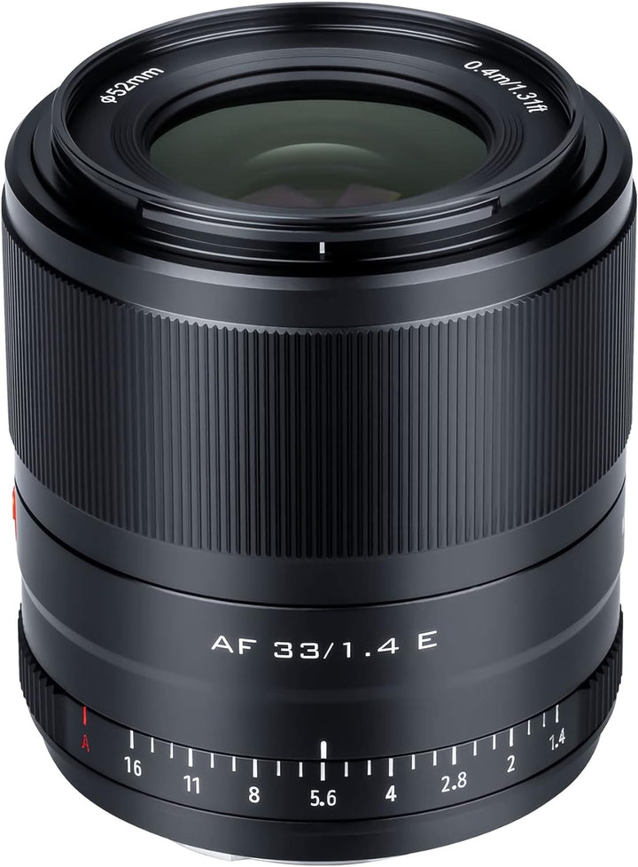 VILTROX 33mm f/1.4 F1.4 Autofokus APS-C Grosse Öffnung Prime Objektiv Kompatibel mit Sony E-Mount Ka