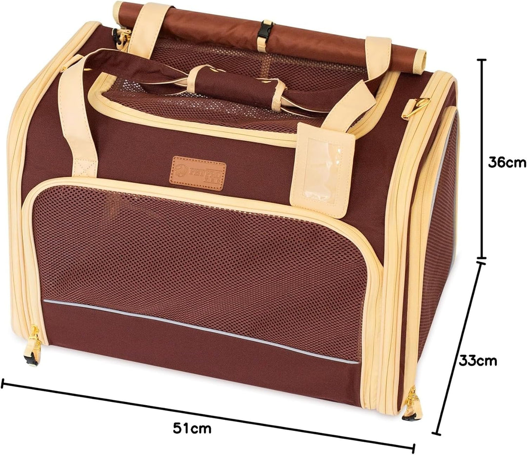 Transportbox Katze Hund Hundetasche für Kleine Hunde Katzentransportbox Katzen Transportboxen Hundet