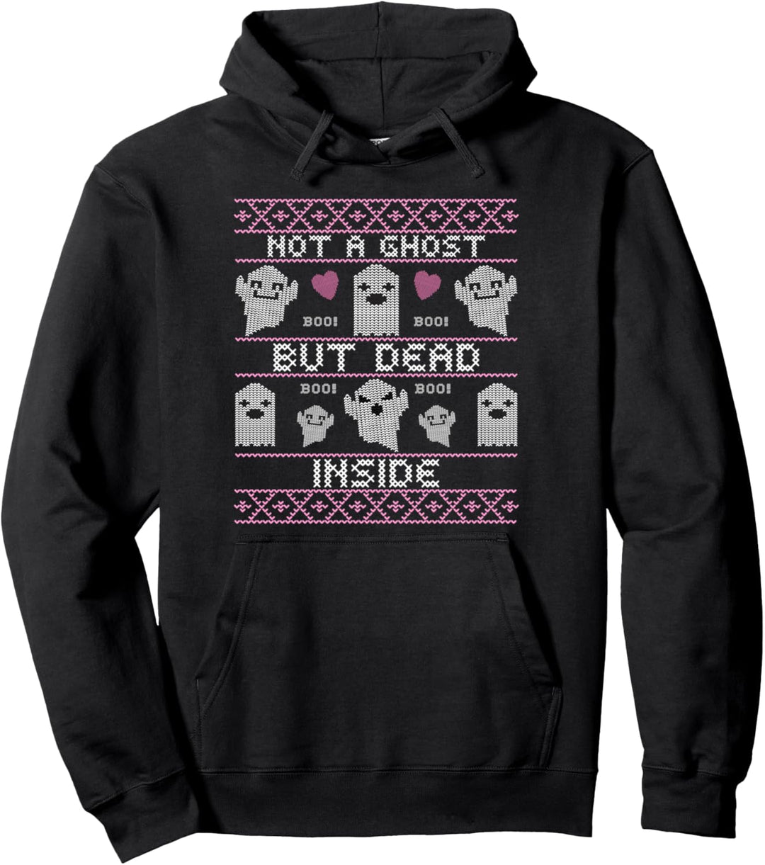 Geistertod in hässlichem lustigem Kostüm Halloween Pullover Hoodie