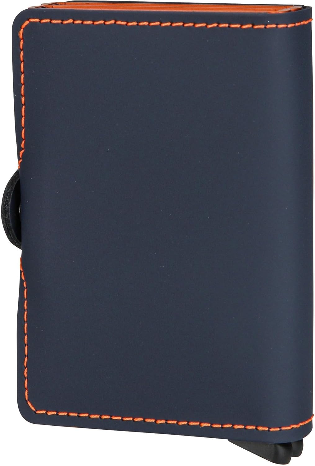 Secrid Geldbörse Twinwallet Matte Nachtblau Orange, Nachtblau Orange