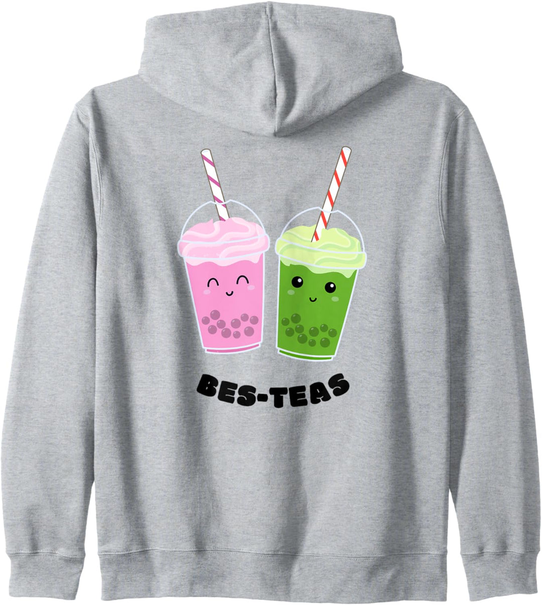 Best Friends Bes-Teas Boba Tee süsse Bubble Kawaii Besties Kapuzenjacke