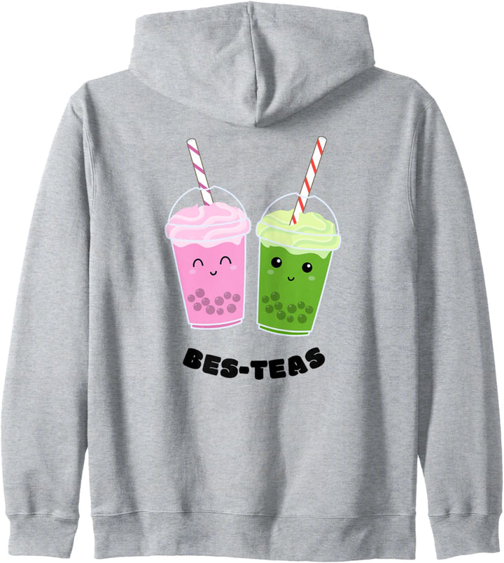 Best Friends Bes-Teas Boba Tee süsse Bubble Kawaii Besties Kapuzenjacke