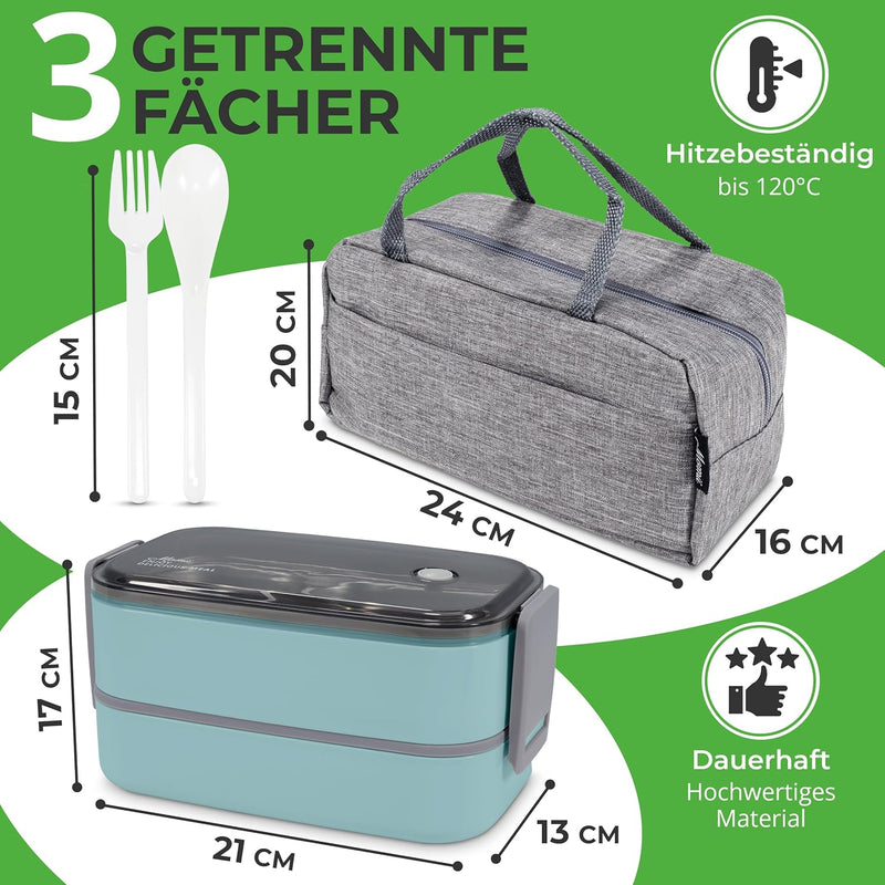 Premium Lunchbox erwachsene Bento box edelstahl Brotdose kinder mit fächern Brotdose erwachsene kind