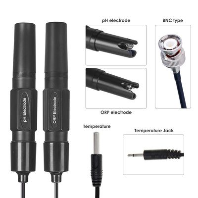 Digitaler PH/ORP-Controller zur Genauen Prüfung der Wasserqualität 3-in-1-Controller, 3-in-1-Control
