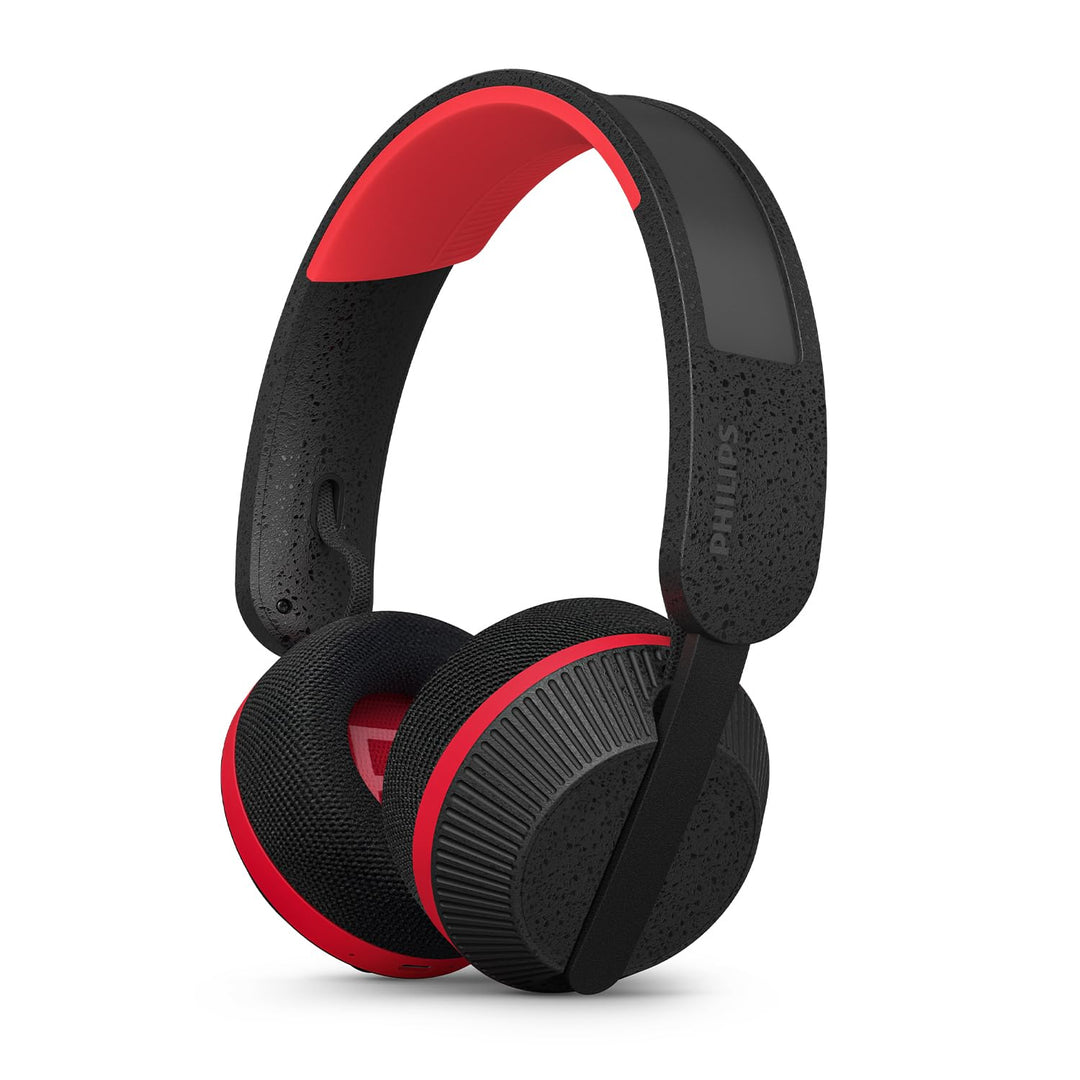 Philips TAA6219BK Solar Powered Self Charging On Ear Bluetooth Headphones - 80 Hour Battery Reserve