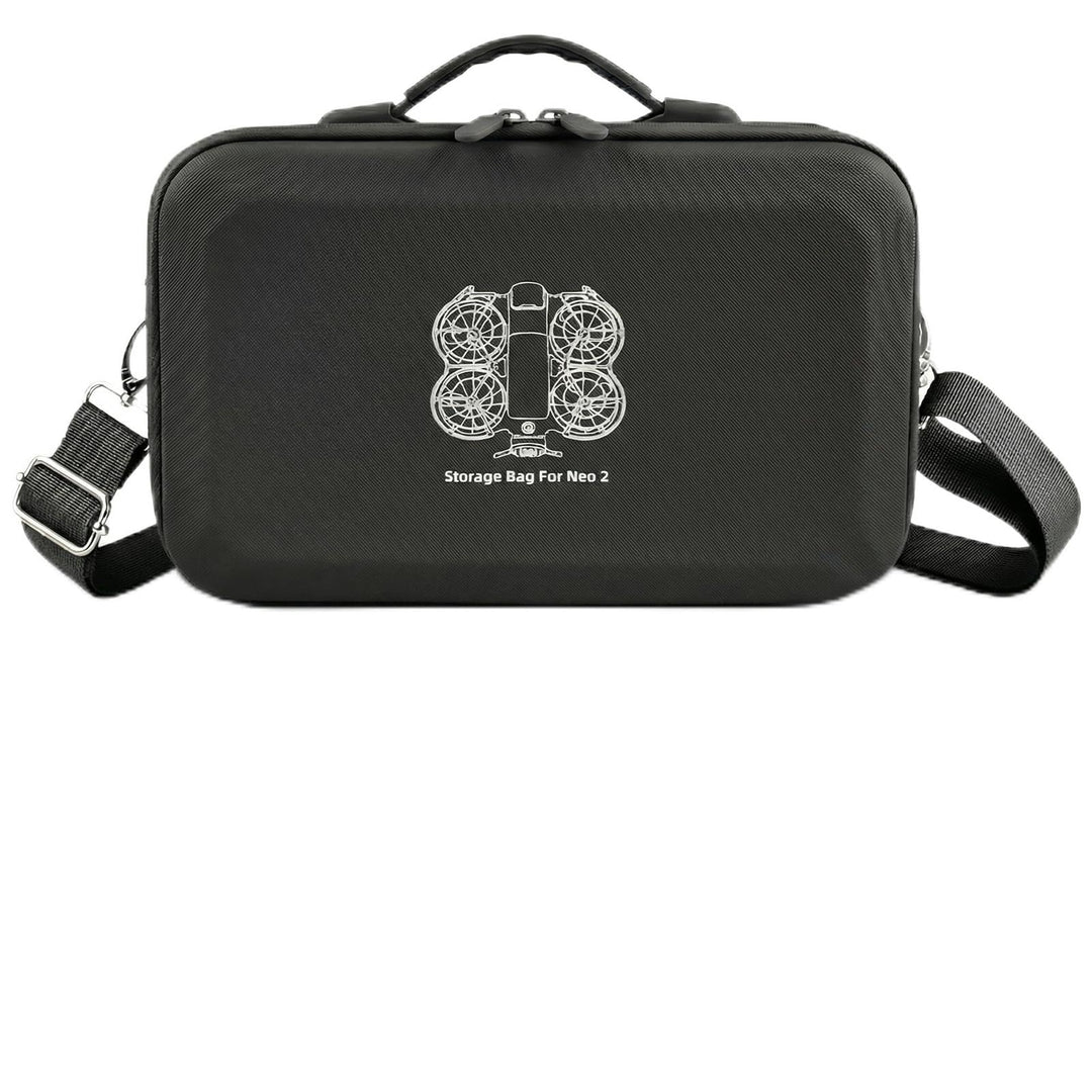 Tasche Kompatibel mit DJI Neo 2, PU Tragetasche Case mit Schultergurt, Leichte Schutztasche Aufbewah