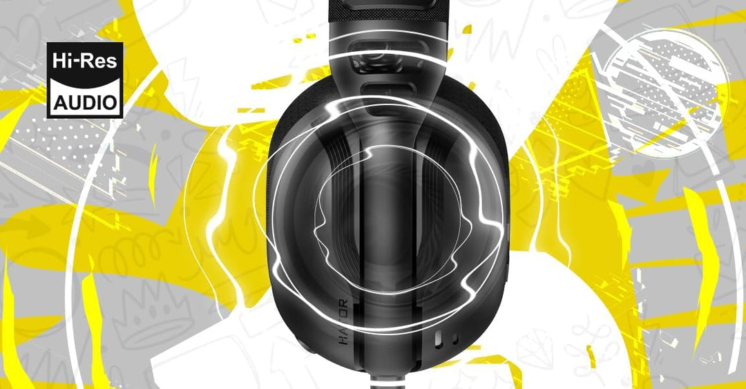 HATOR Hyperpunk 3 USB Gaming-Headset – 40mm Hi-Res Treiber, USB-C/USB-A, Virtual 7.1 Surround Sound,