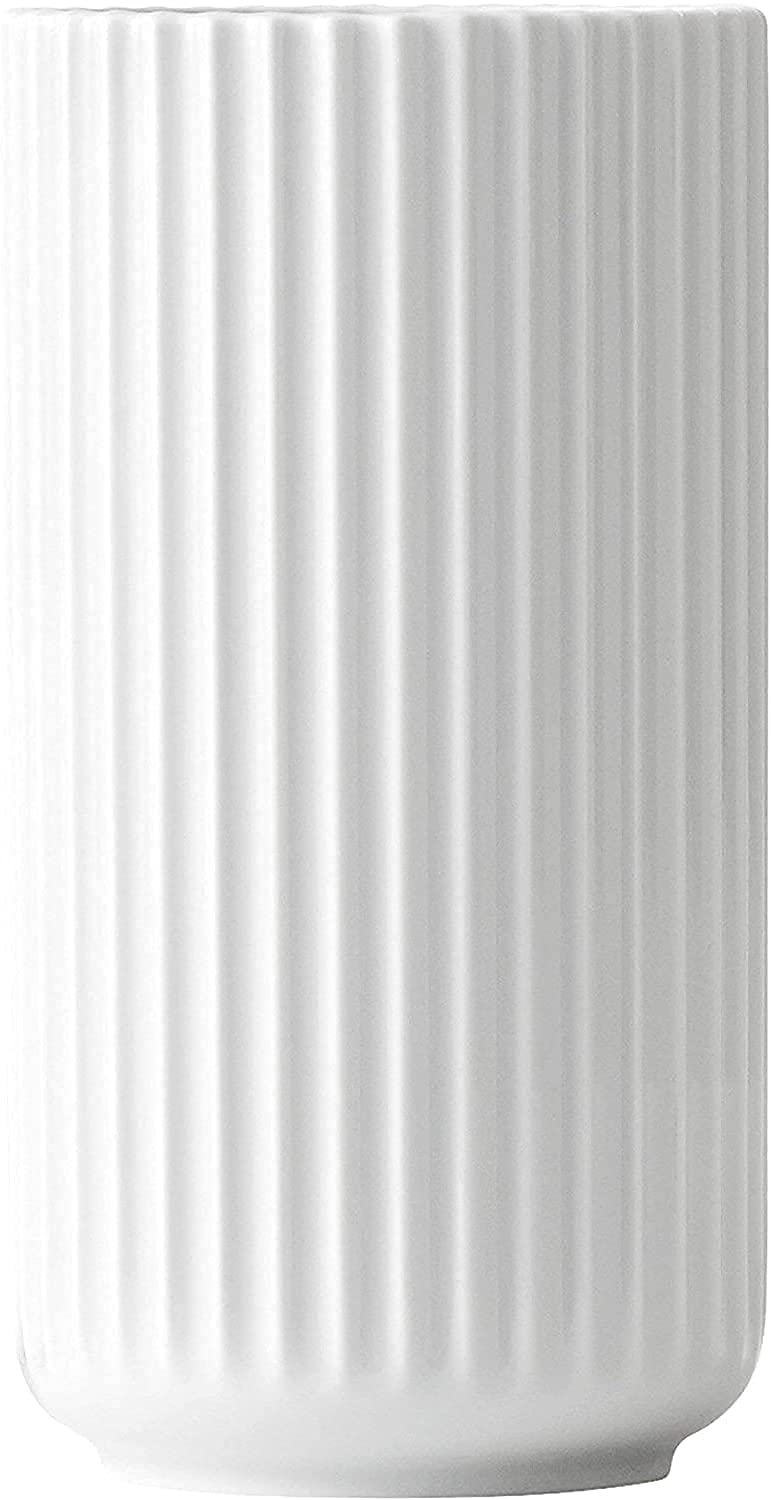 Lyngby Porcelæn Vase H25 cm Lyngby Designklassiker Zeitloses Design, Weiss H25 cm Weiss, H25 cm Weis