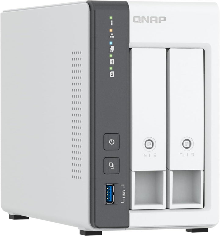Qnap TS-216G | 2-Bay, Quad-core ARM CPU, 4GB RAM. 2.5GbE NAS