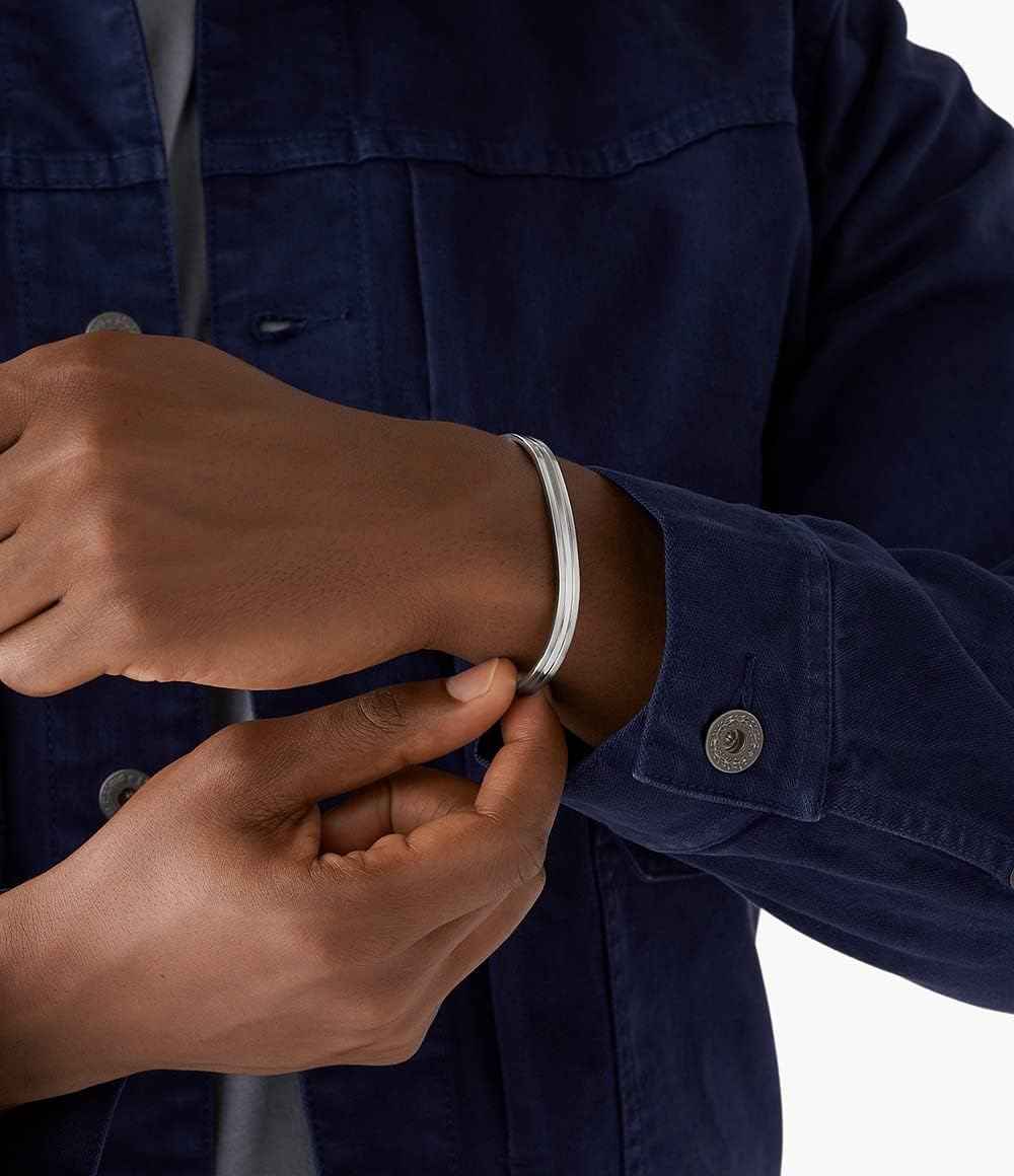 Skagen Armband Für Männer, Länge: 185mm, Breite: 6.3mm Silbernes Edelstahlarmband, SKJM0214040