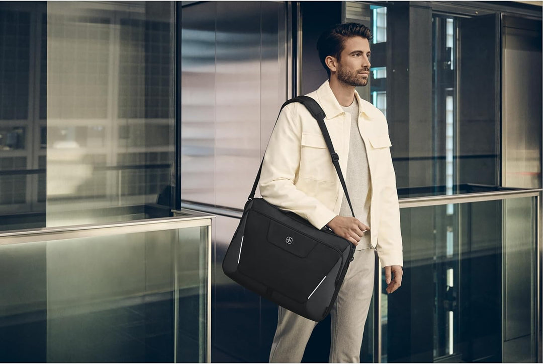 WENGER XE Brief Laptop-Tasche zum Umhängen, Notebook, Tabletfach, Aktentasche, Organizer, Damen Herr