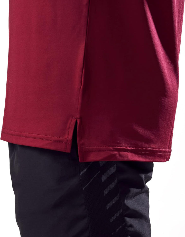 Satire Gym - Sport Shirt Männer atmungsaktiv - enganliegendes &amp; schnelltrocknendes Fitness Tshirt He