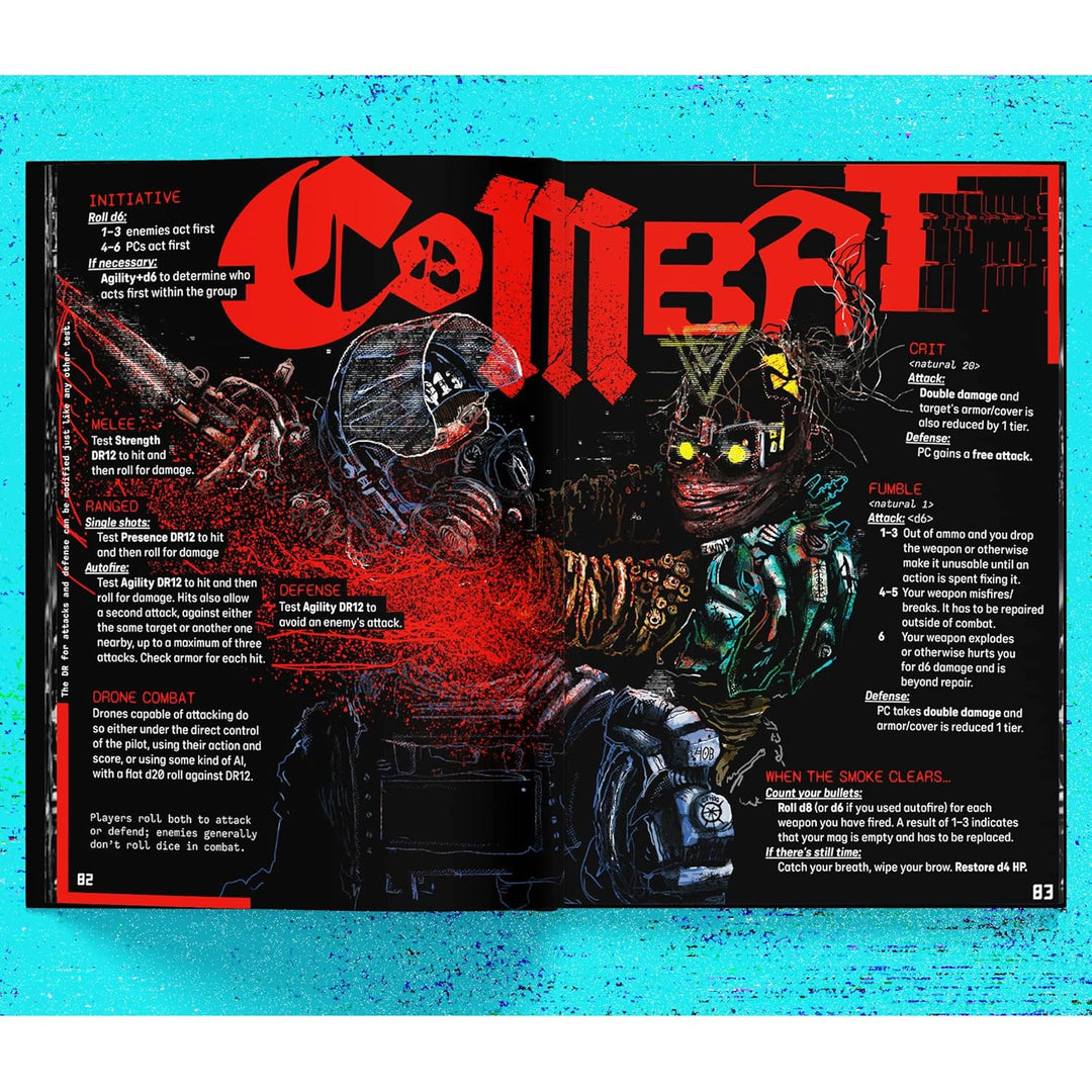 CY_Borg Core Rulebook (SciFi RPG, Hardback)