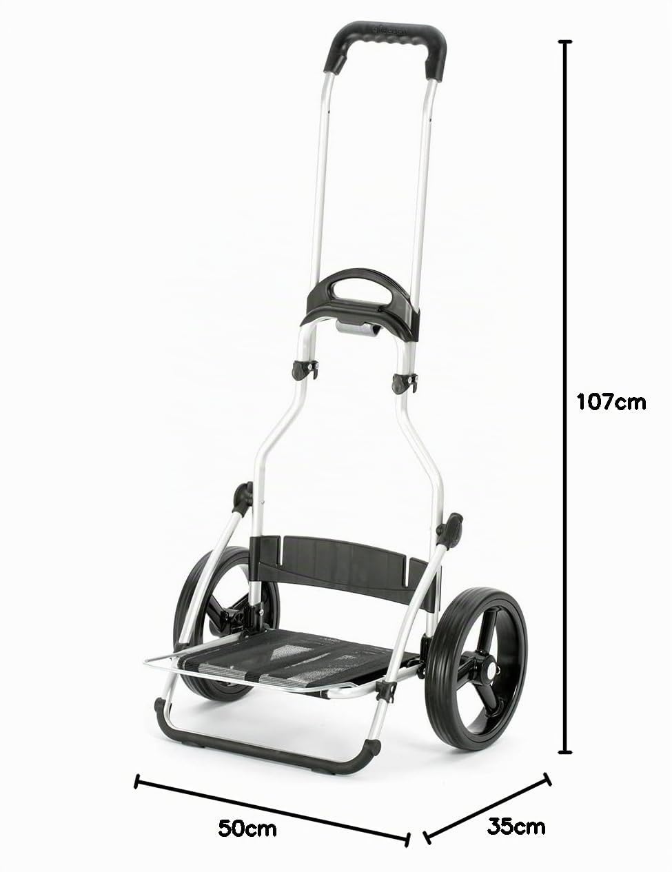 Andersen Shopper Royal mit 3-Speichenrad Alu klappbar mit 3-Speichen Rad Ø 25 cm und 41 Liter Tasche