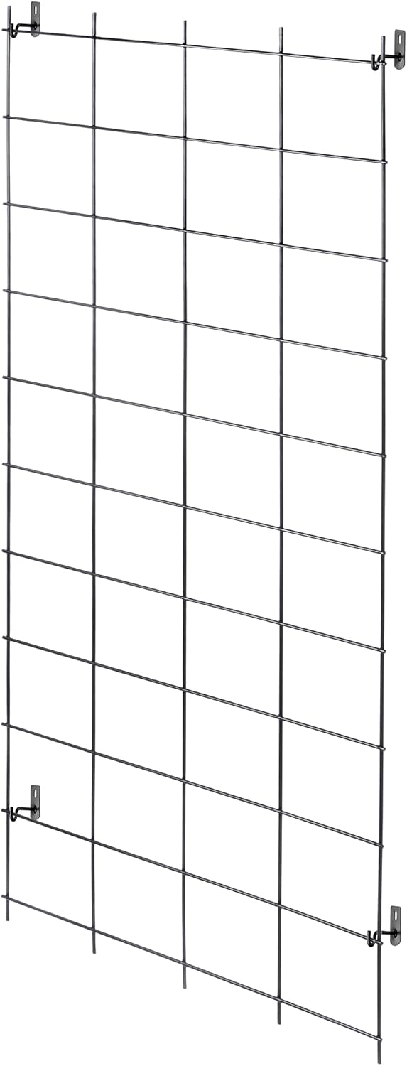KADAX Rankgitter, Rankhilfe aus Stahl, Wandgitter für Pflanzen, Garten, Balkon, Terrasse, Drahtgitte